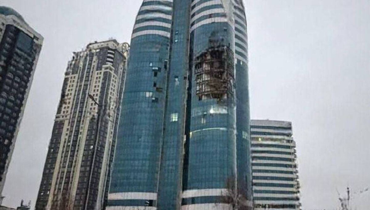 Drone strikes government building in Chechnya