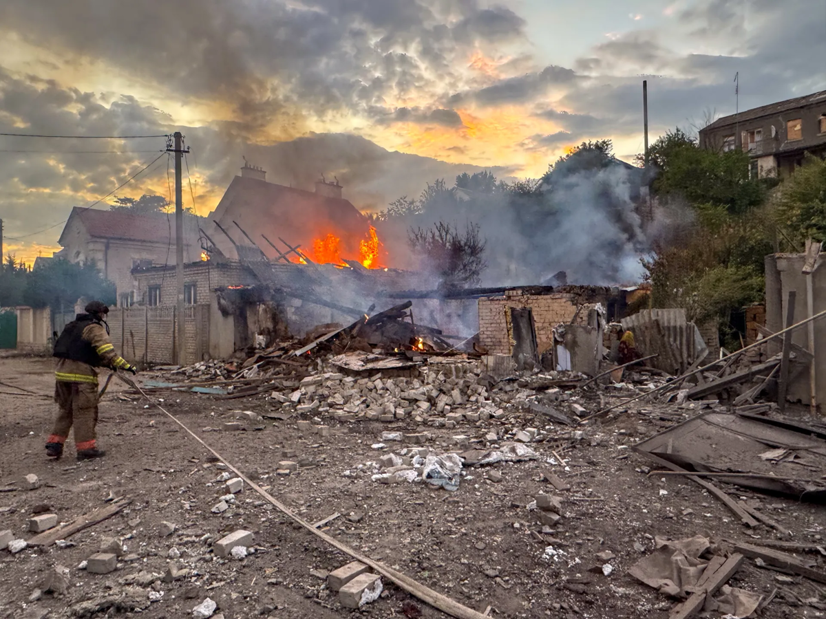 Ukrainian Drones Attack Novorossiysk Port