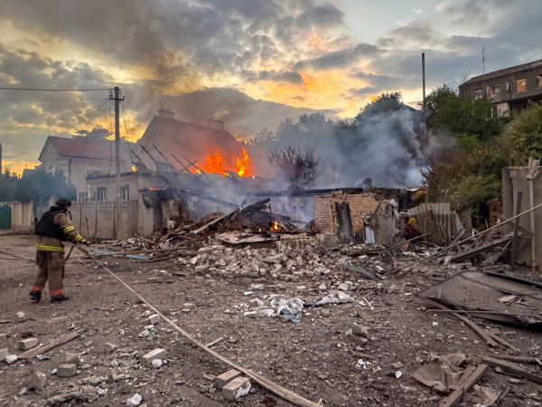 Ukrainian Drones Attack Novorossiysk Port