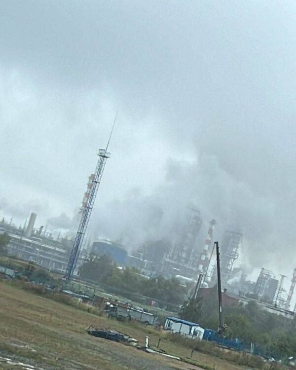 Пожар на Омском НПЗ