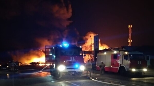 Взрыв на автозаправочной станции в Дагестане