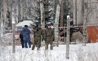 Three killed in military building collapse near St. Petersburg