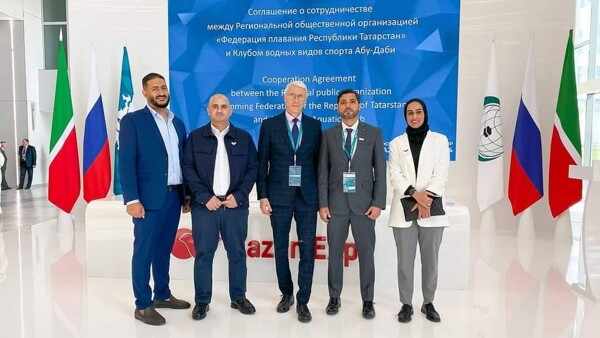 Клуб водных видов спорта Абу-Даби подписал соглашение о сотрудничестве с Плавательным союзом Татарстана